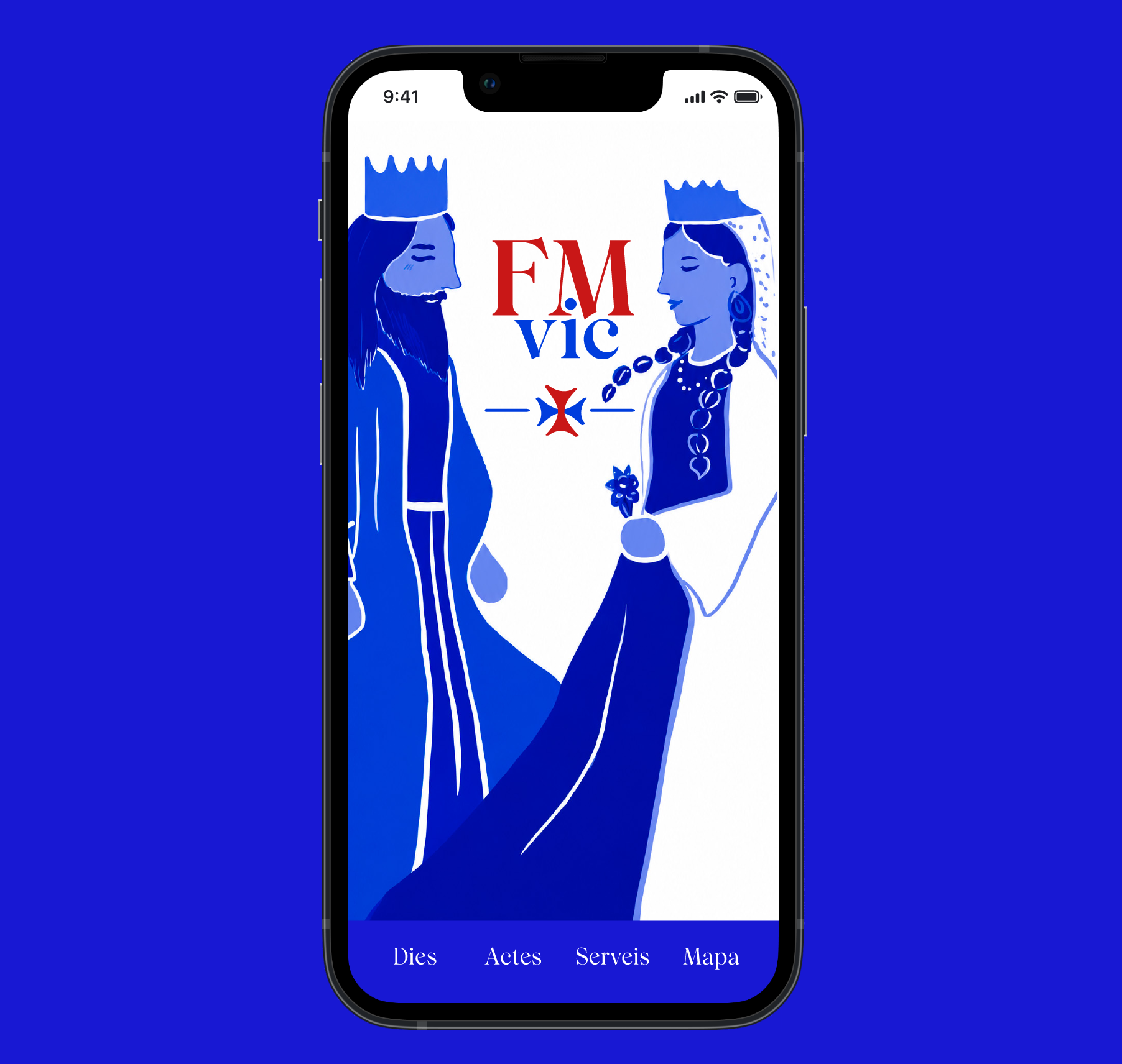 App FM Vic &ndash; pantalla principal